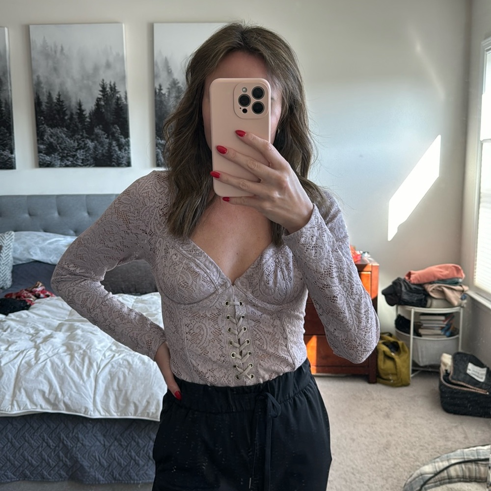 Urban Outfitters lace bodysuit